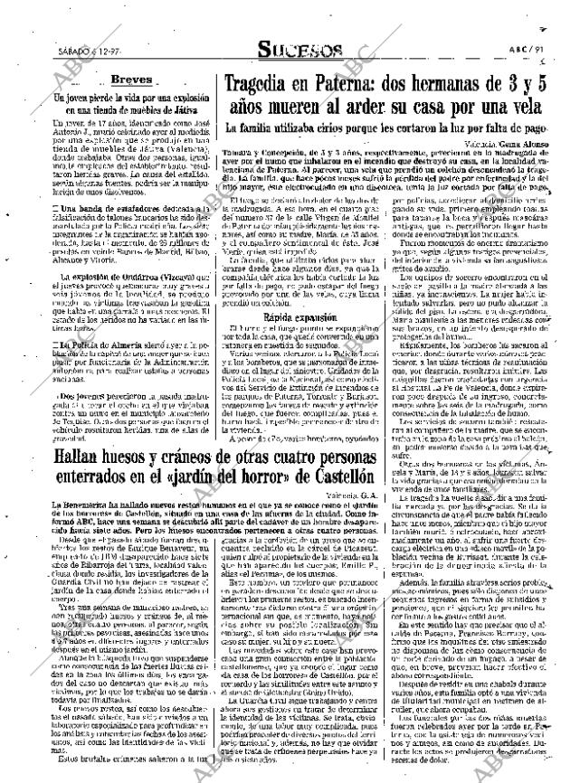 ABC MADRID 06-12-1997 página 91