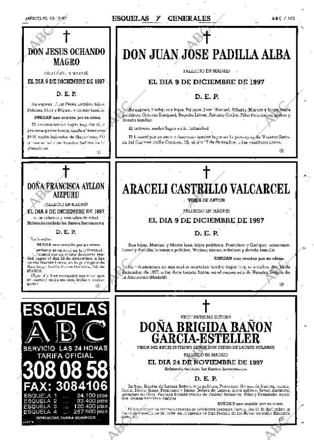 ABC MADRID 10-12-1997 página 105