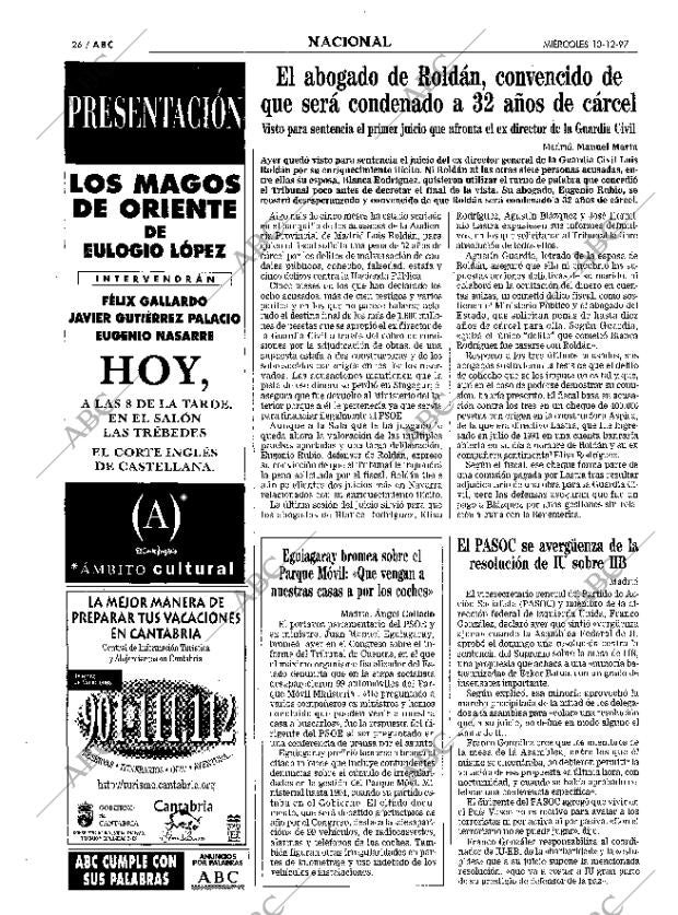 ABC MADRID 10-12-1997 página 26