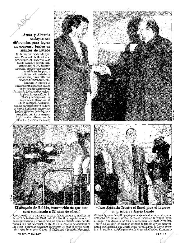 ABC MADRID 10-12-1997 página 5