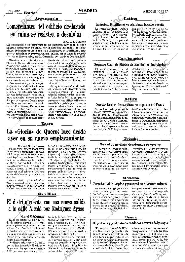 ABC MADRID 10-12-1997 página 70