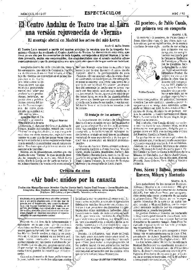 ABC MADRID 10-12-1997 página 95