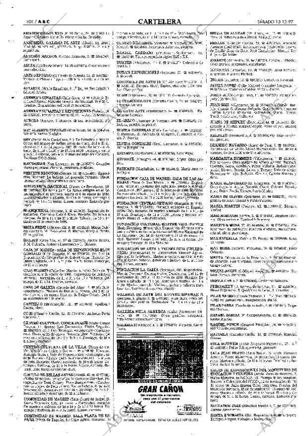 ABC MADRID 13-12-1997 página 100
