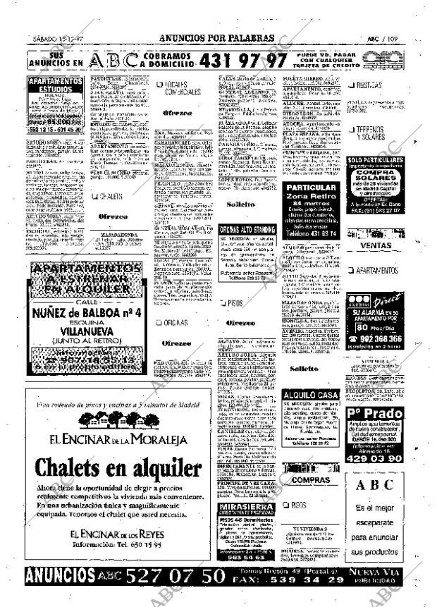ABC MADRID 13-12-1997 página 109