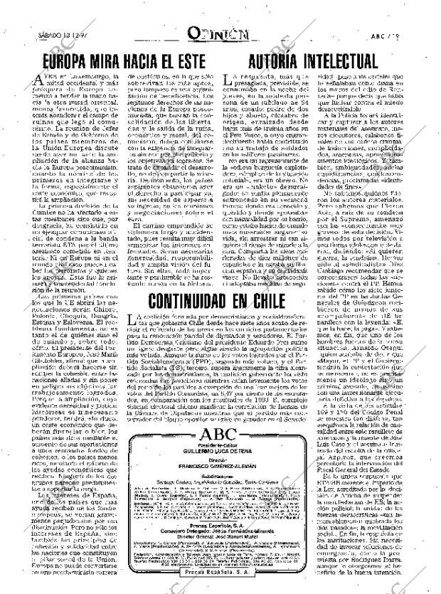 ABC MADRID 13-12-1997 página 19
