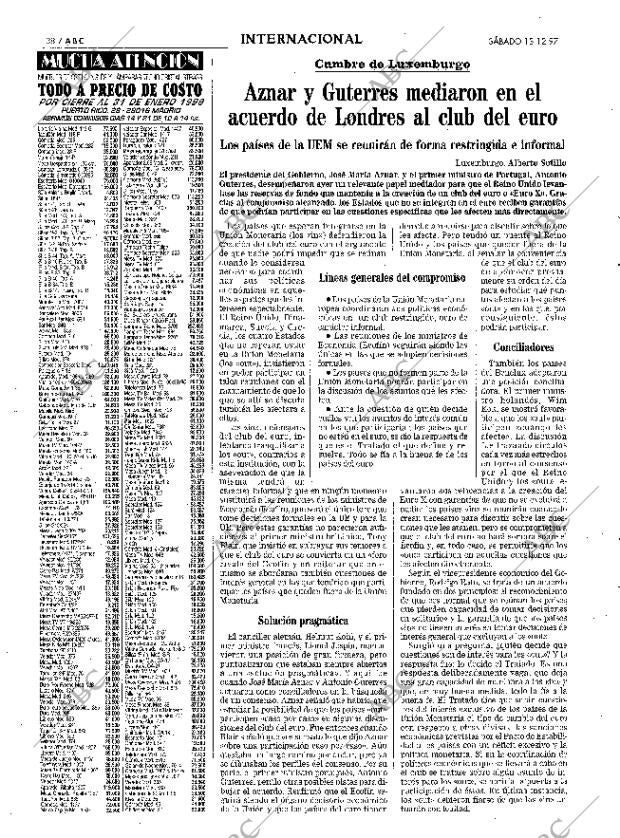 ABC MADRID 13-12-1997 página 38