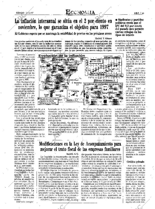 ABC MADRID 13-12-1997 página 45