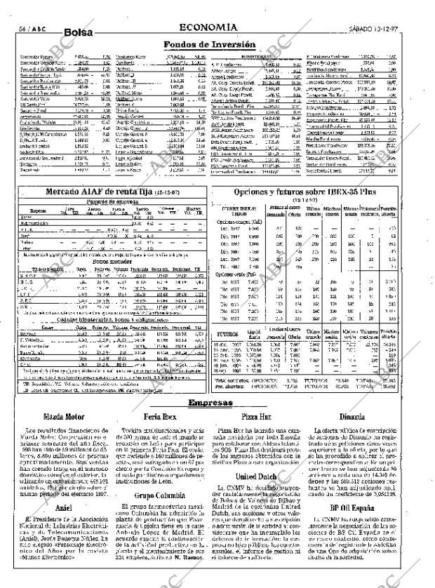 ABC MADRID 13-12-1997 página 56