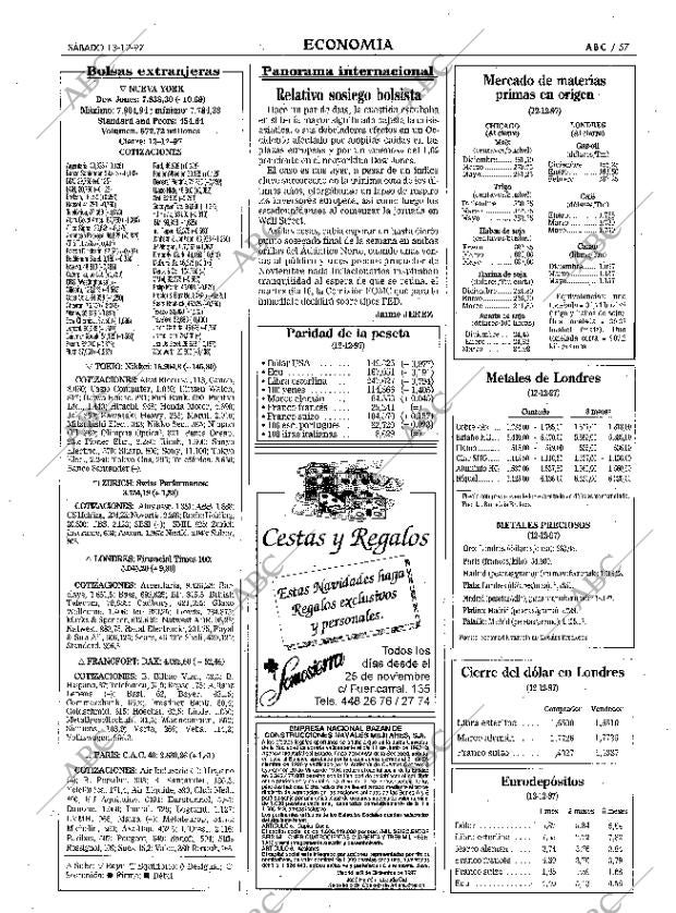 ABC MADRID 13-12-1997 página 57