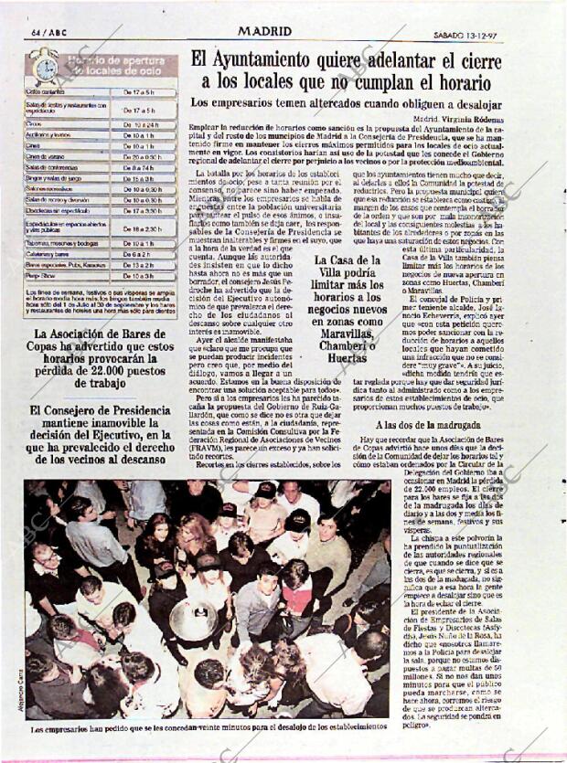 ABC MADRID 13-12-1997 página 64