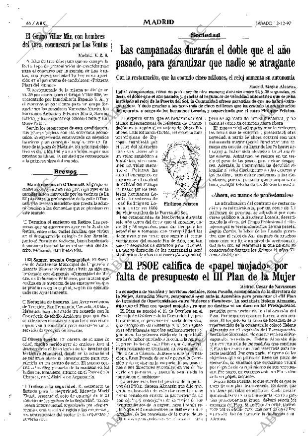 ABC MADRID 13-12-1997 página 66