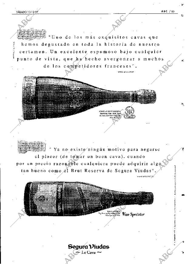 ABC MADRID 13-12-1997 página 85