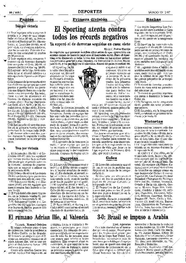 ABC MADRID 13-12-1997 página 88