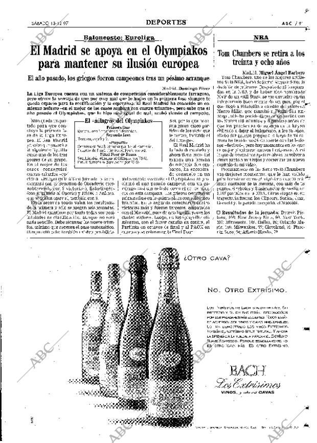 ABC MADRID 13-12-1997 página 91