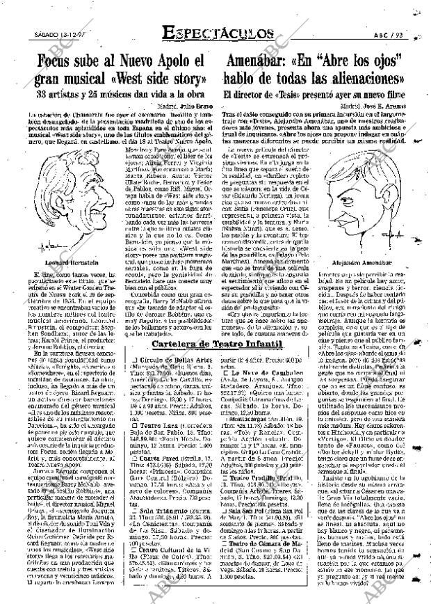ABC MADRID 13-12-1997 página 93