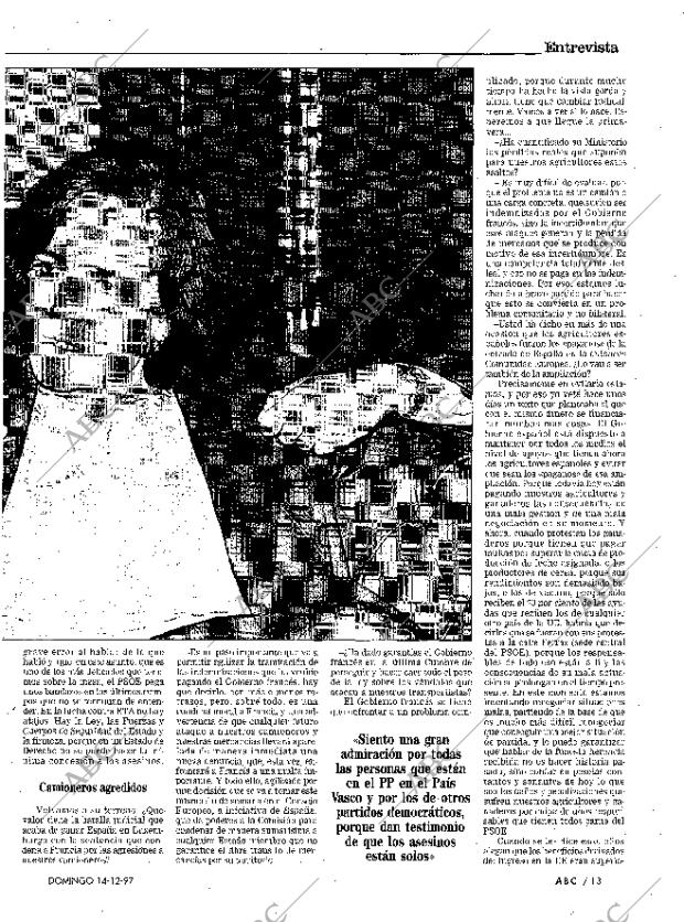ABC MADRID 14-12-1997 página 13