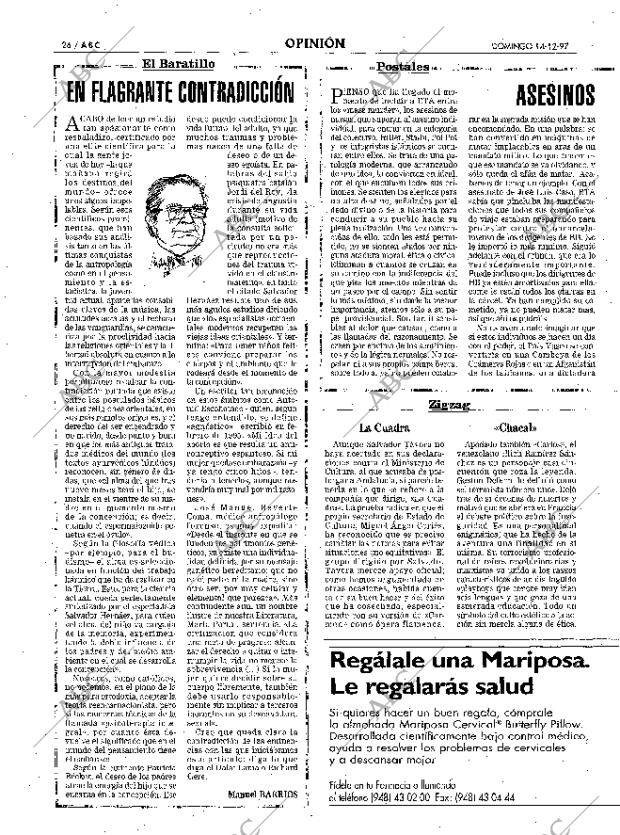 ABC MADRID 14-12-1997 página 26