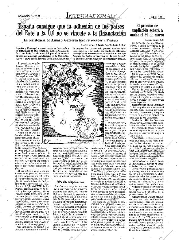 ABC MADRID 14-12-1997 página 45