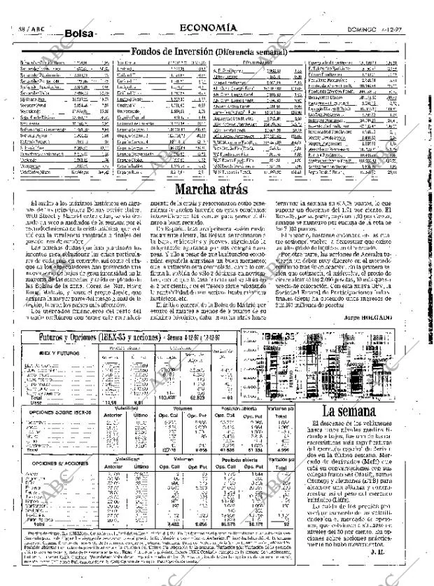 ABC MADRID 14-12-1997 página 58