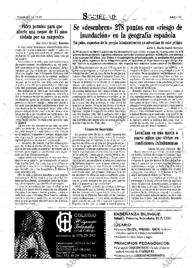 ABC MADRID 14-12-1997 página 95