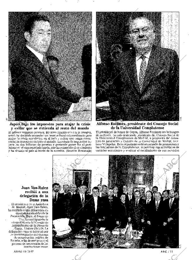 ABC MADRID 18-12-1997 página 11
