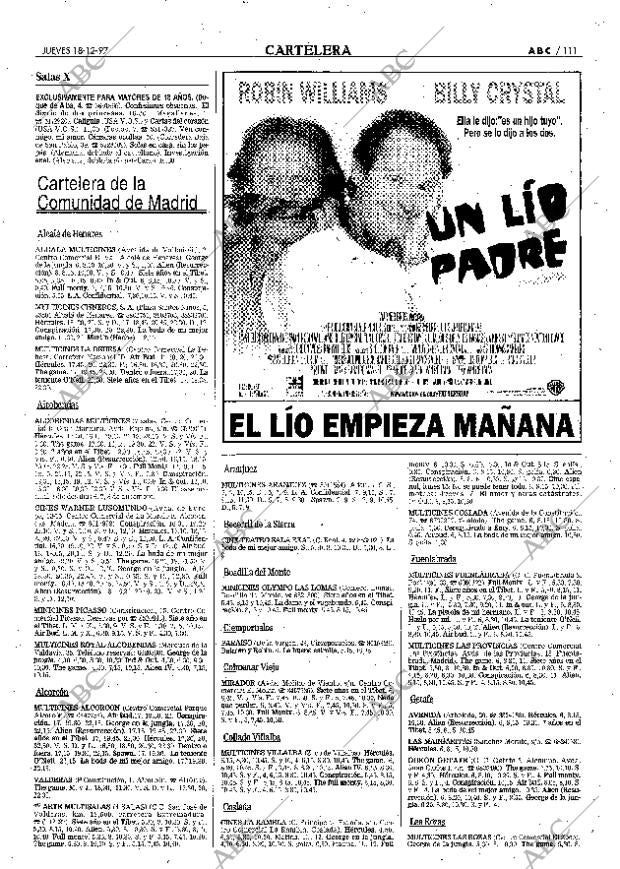 ABC MADRID 18-12-1997 página 111