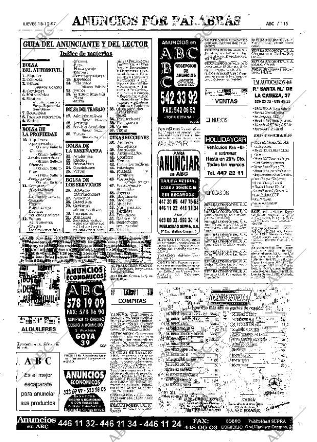ABC MADRID 18-12-1997 página 115