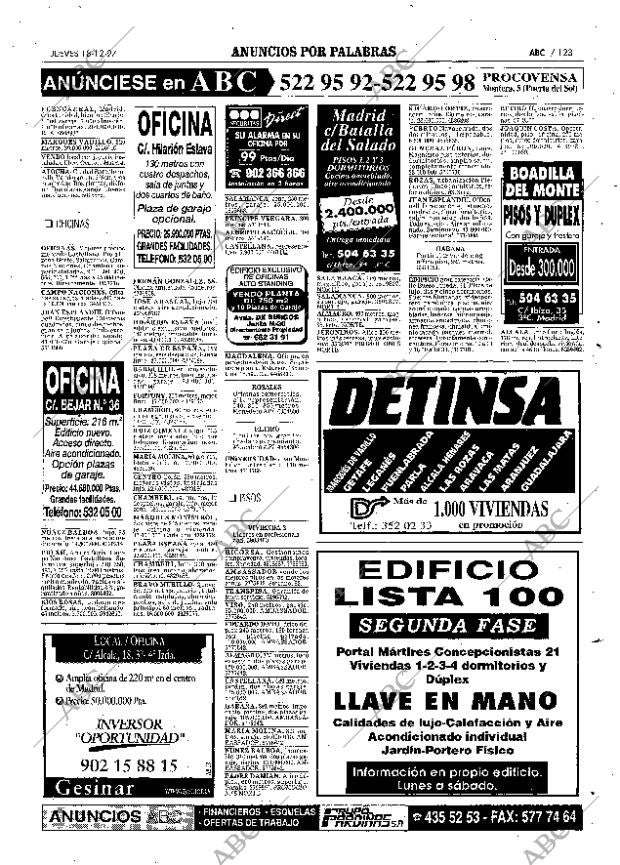 ABC MADRID 18-12-1997 página 123