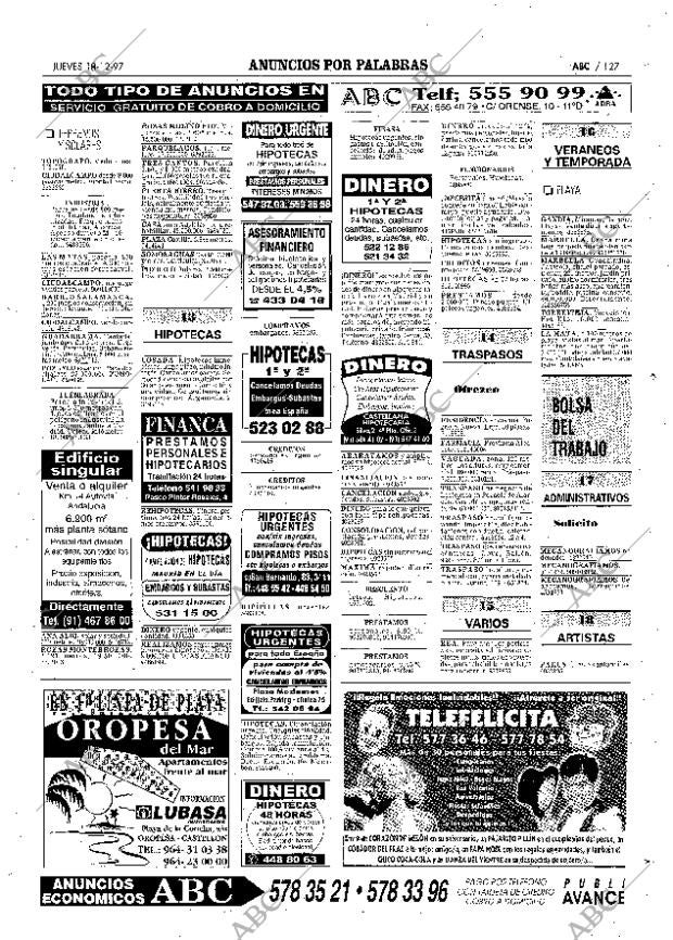 ABC MADRID 18-12-1997 página 127
