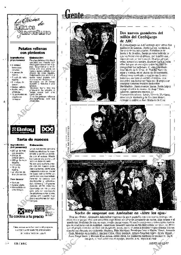 ABC MADRID 18-12-1997 página 138