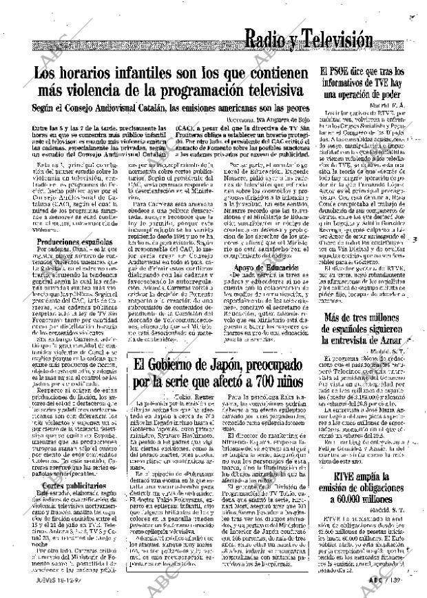 ABC MADRID 18-12-1997 página 139