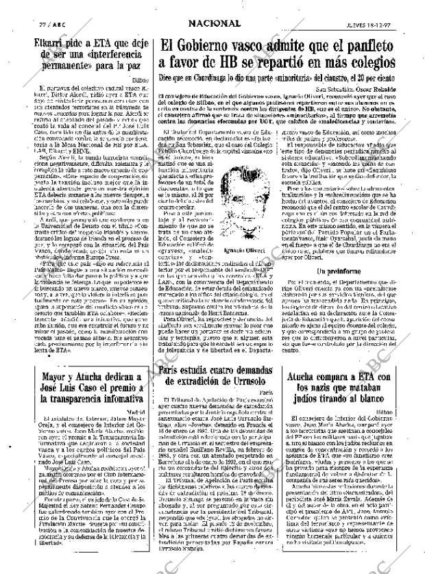 ABC MADRID 18-12-1997 página 22