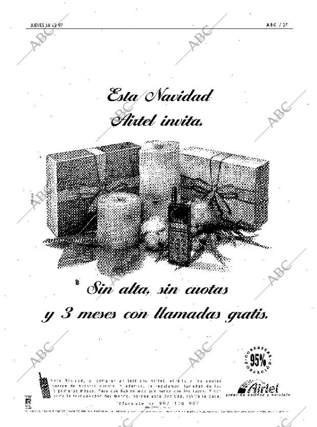 ABC MADRID 18-12-1997 página 27