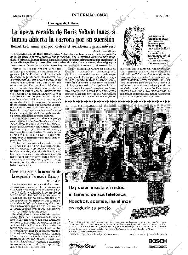 ABC MADRID 18-12-1997 página 35