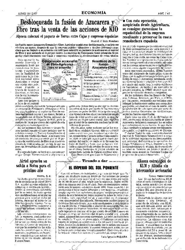 ABC MADRID 18-12-1997 página 45