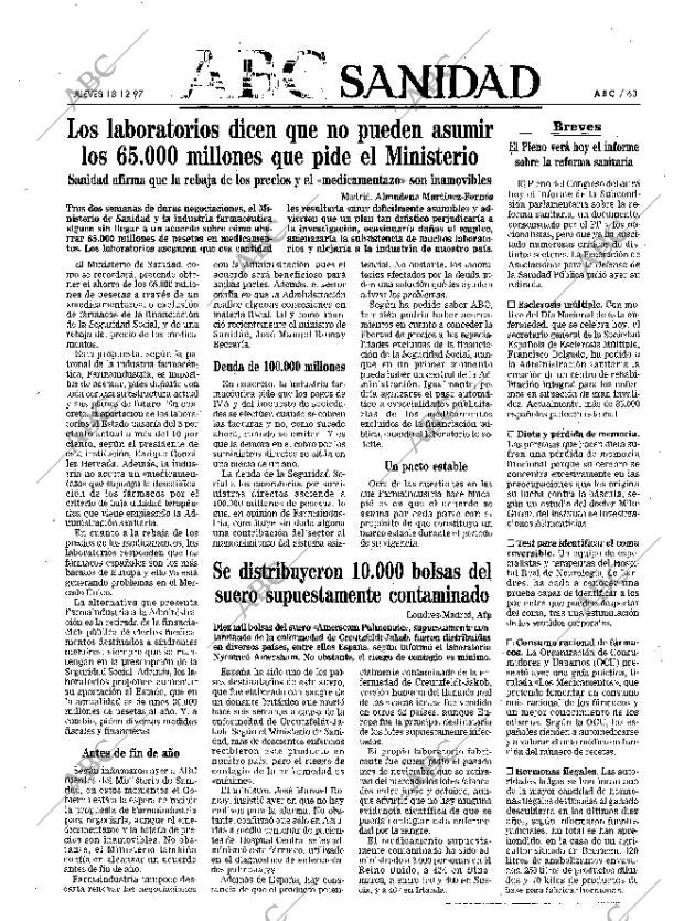 ABC MADRID 18-12-1997 página 63