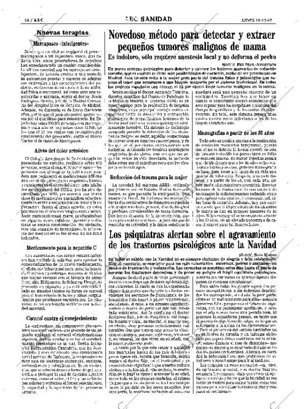 ABC MADRID 18-12-1997 página 64