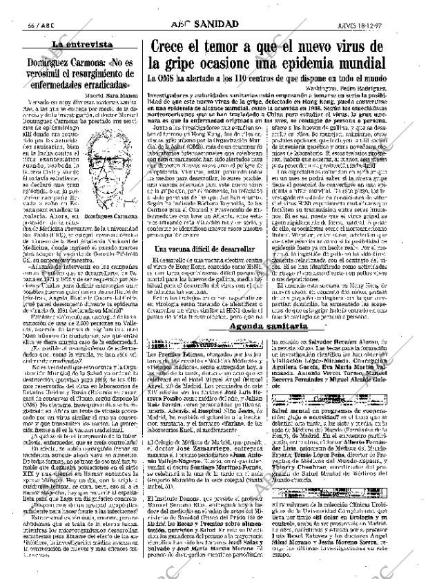 ABC MADRID 18-12-1997 página 66