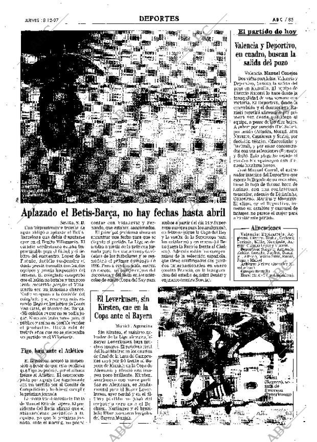 ABC MADRID 18-12-1997 página 85