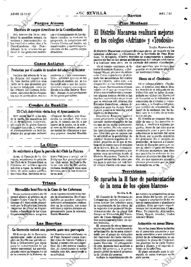 ABC SEVILLA 18-12-1997 página 83