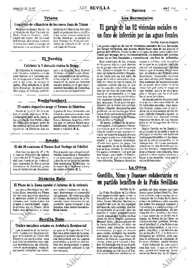 ABC SEVILLA 20-12-1997 página 67
