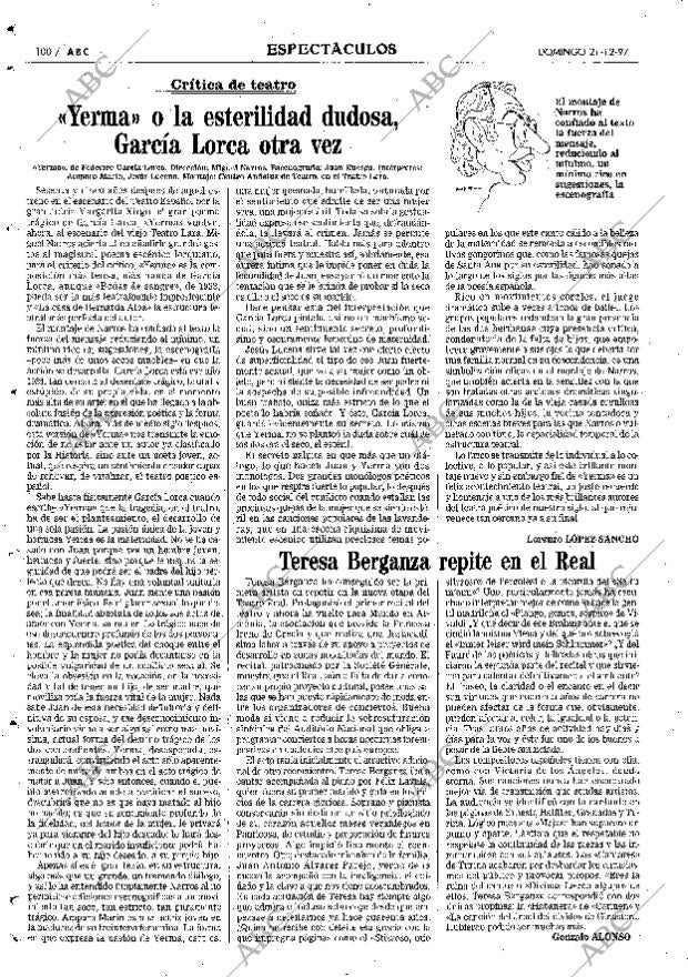 ABC MADRID 21-12-1997 página 100