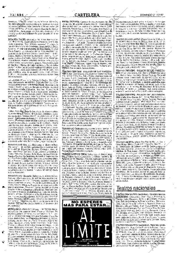 ABC MADRID 21-12-1997 página 104