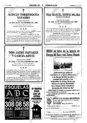 ABC MADRID 21-12-1997 página 112