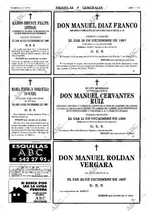 ABC MADRID 21-12-1997 página 113