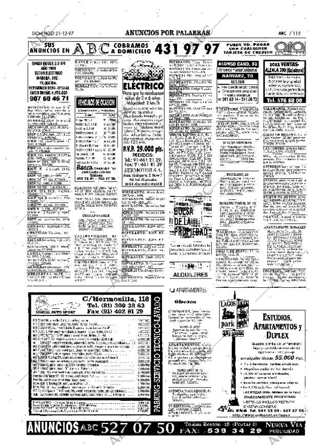 ABC MADRID 21-12-1997 página 115