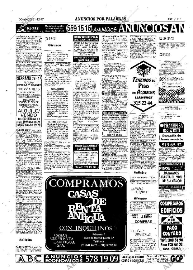 ABC MADRID 21-12-1997 página 117