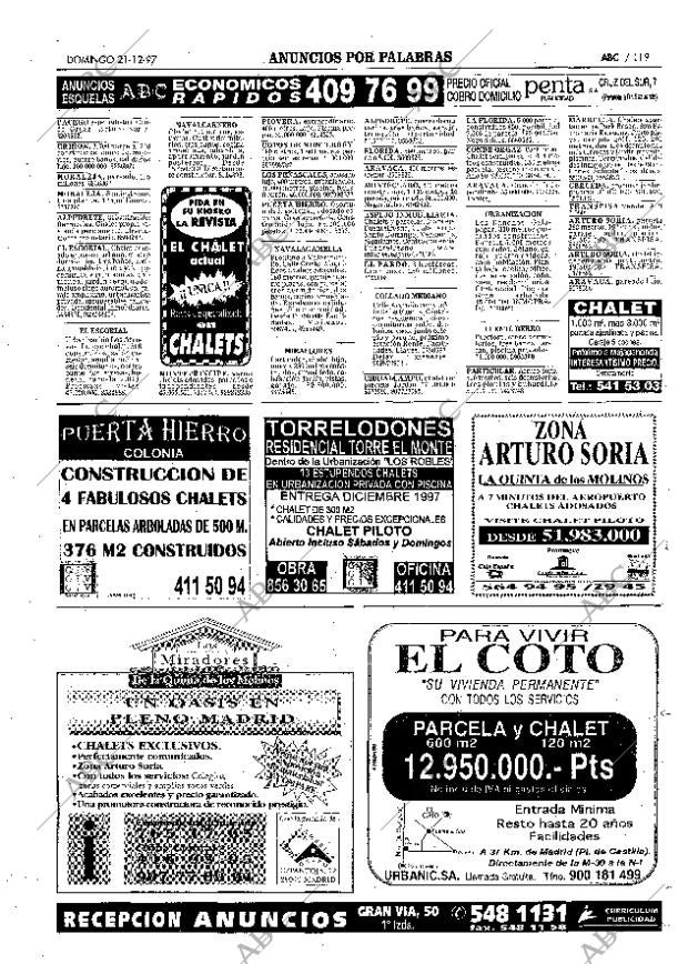 ABC MADRID 21-12-1997 página 119