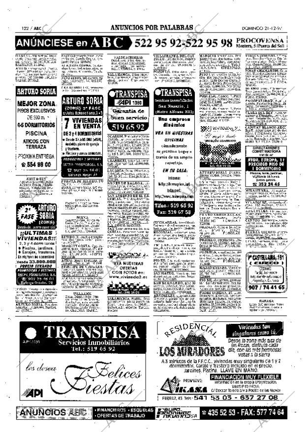 ABC MADRID 21-12-1997 página 122