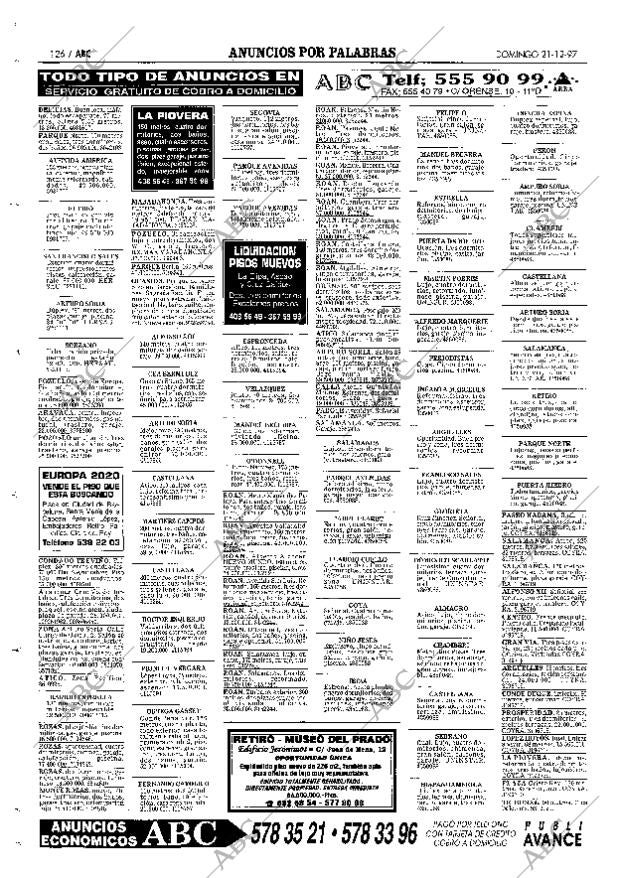 ABC MADRID 21-12-1997 página 126
